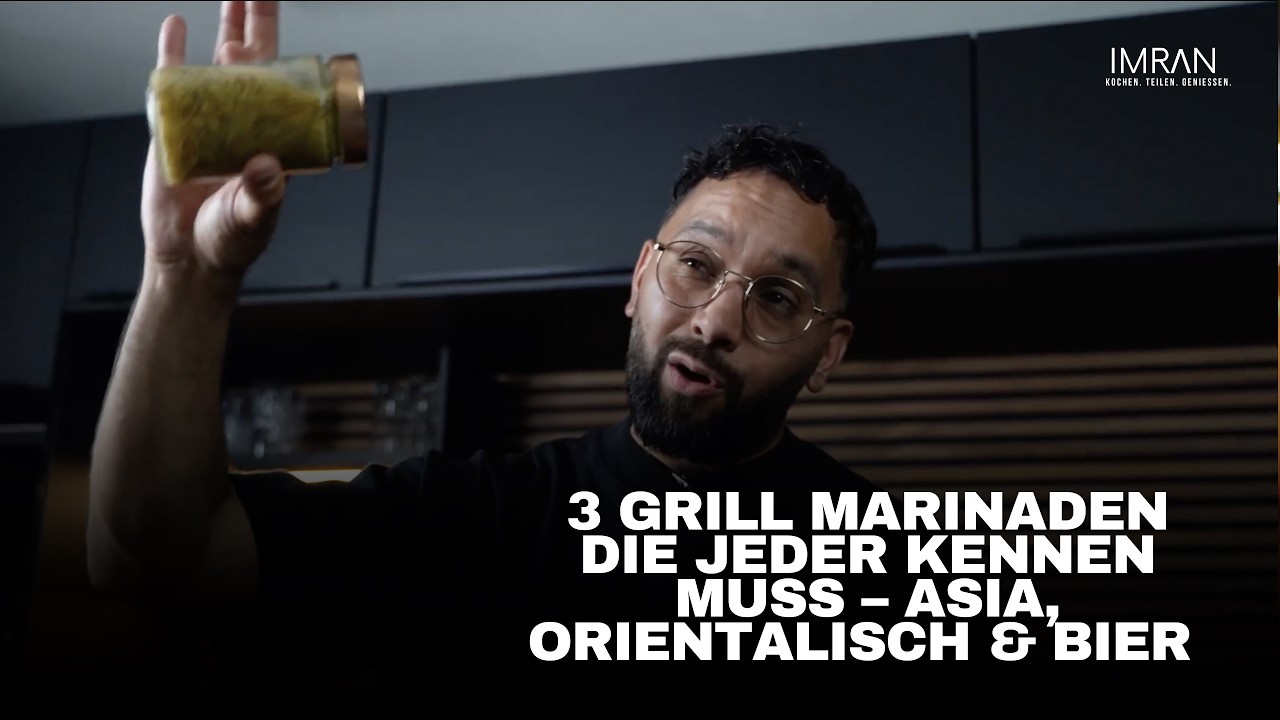 3 Grillmarinaden: Asia, Orientalisch & Bier-Marinade