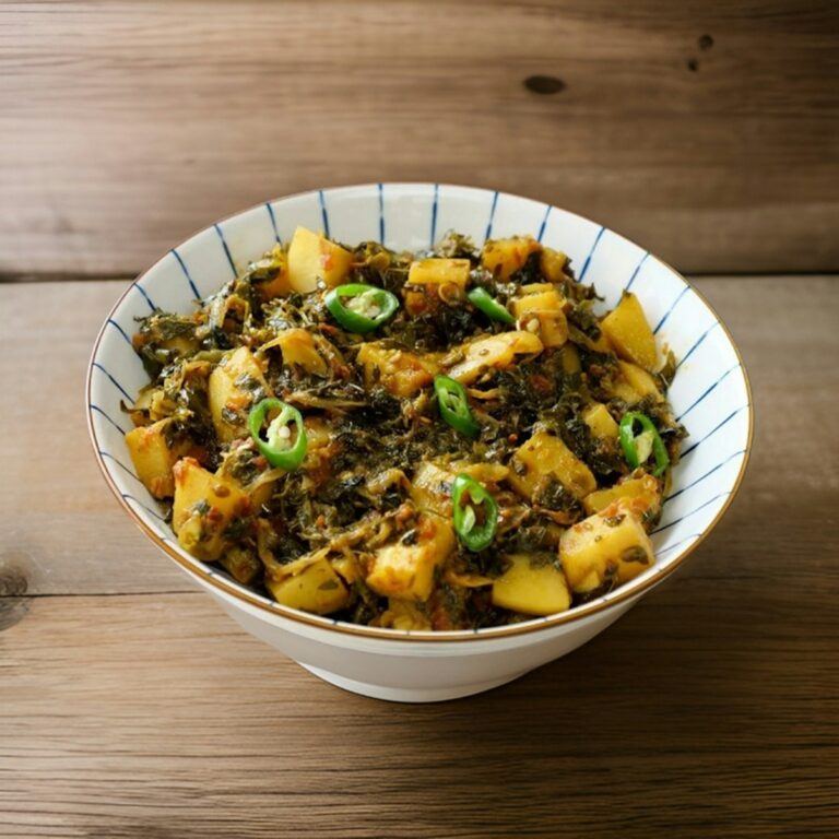 Aloo Palak – Kartoffel-Spinat-Curry, einfach und vegan