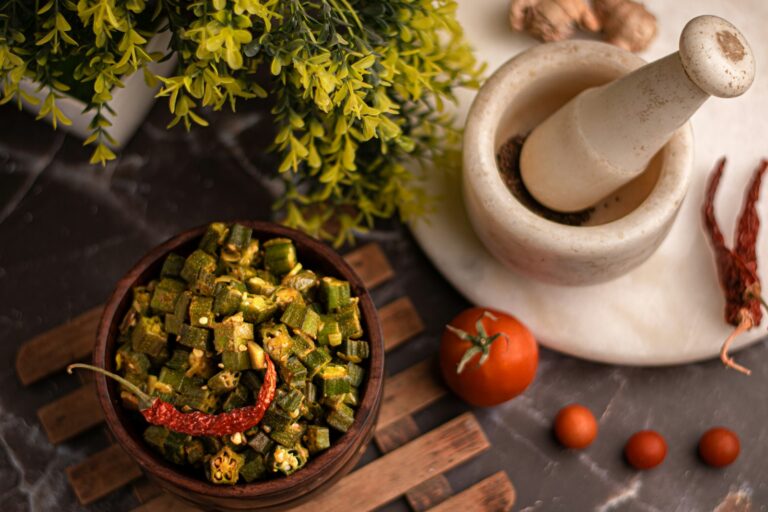 Bhindi Masala – Okra-Curry, knackig und nicht schleimig
