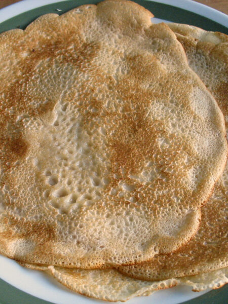 Buchweizenblinis – fluffig mit Hefe & Eischnee