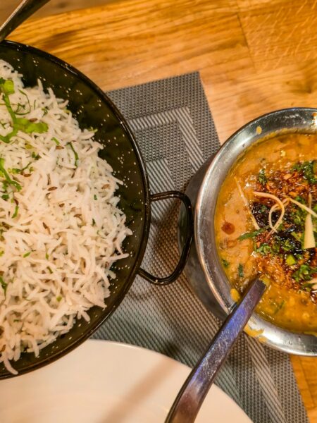 Chana Dal – gelbe Linsen mit Knoblauch-Tadka
