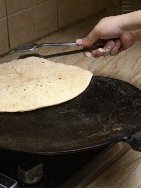 Chapati / Roti – weiche Fladenbrote aus Vollkornmehl