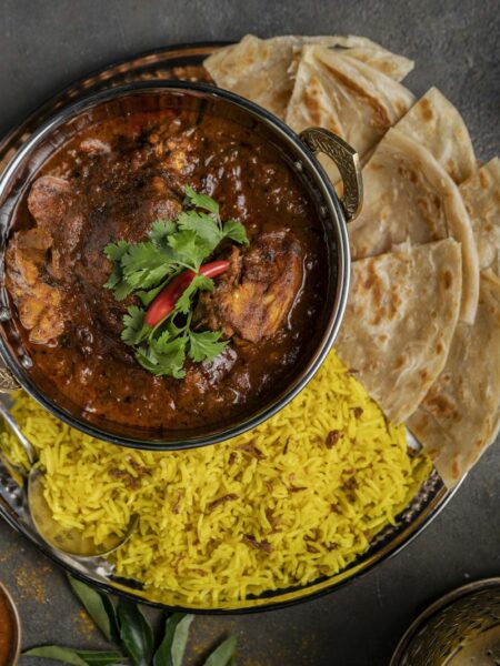 Chicken Madras – scharfes Hähnchen-Curry wie im Curryhaus