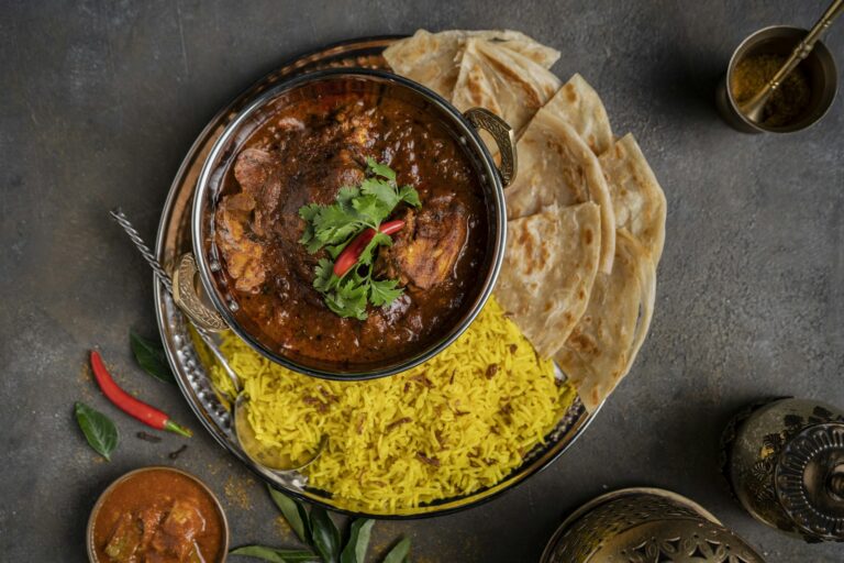 Chicken Madras – scharfes Hähnchen-Curry wie im Curryhaus