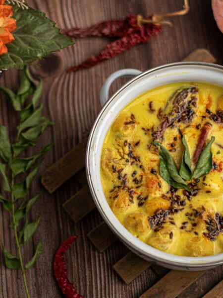 Dahi Aloo – Kartoffeln in würziger Joghurtsoße