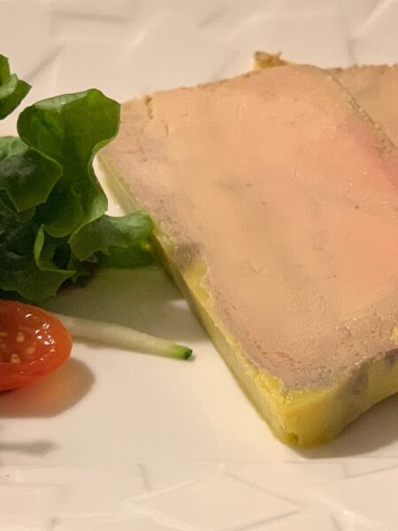 Gänsestopfleber-Törtchen im Baumkuchenmantel – edle Vorspeise