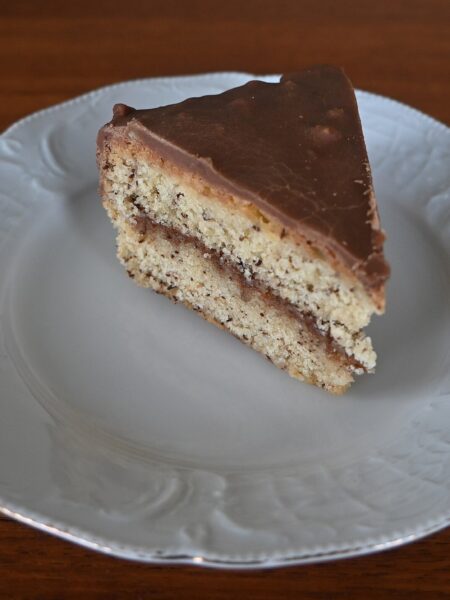 Ganache-Kuchenglasur – glänzender Schokoüberzug