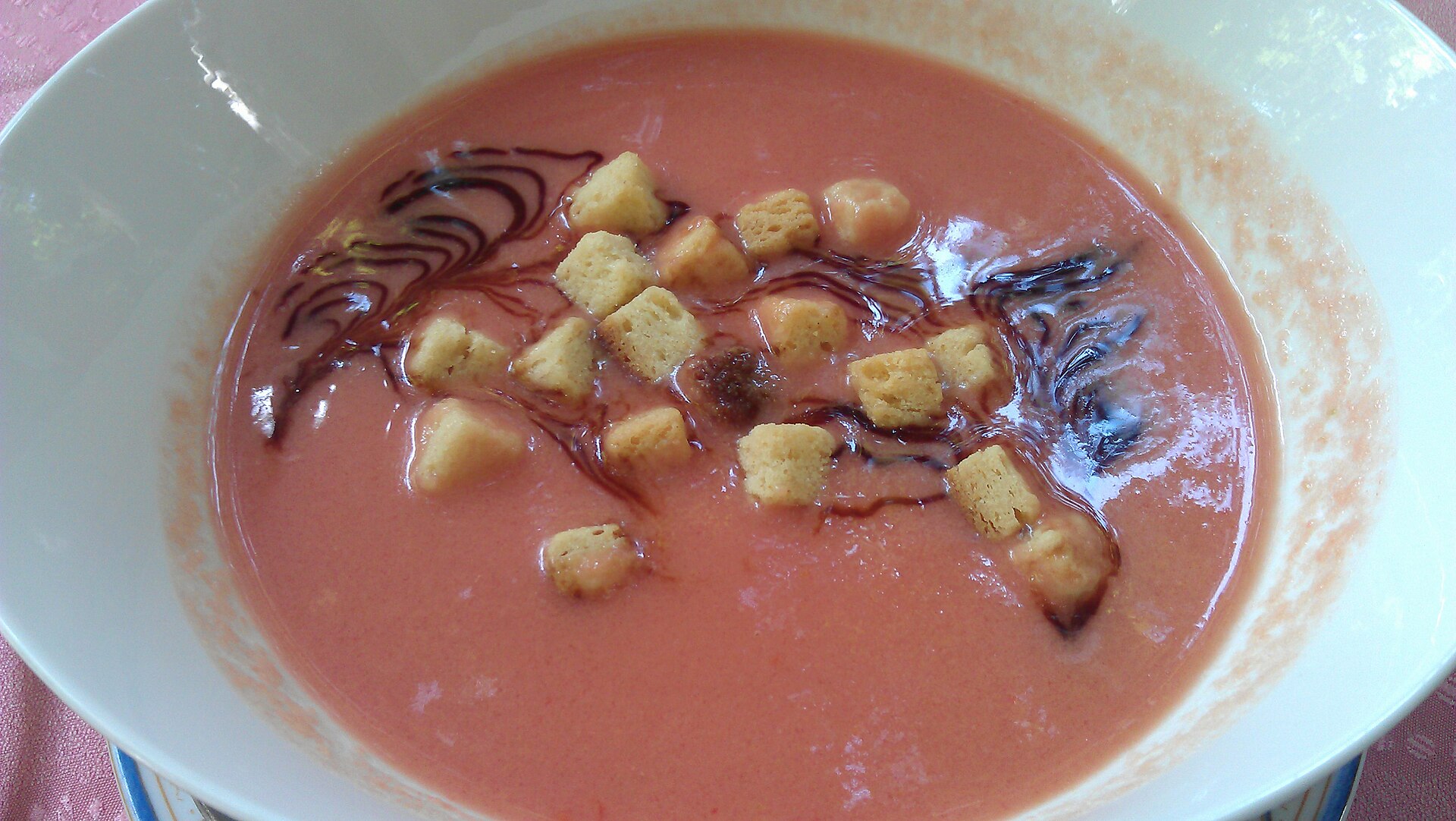 Gazpacho andaluz – kalte Gemüsesuppe aus Spanien