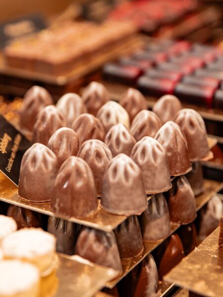 Gebackene Pralinen im Schoko-Sekt-Teig – Dessert vom Profikoch