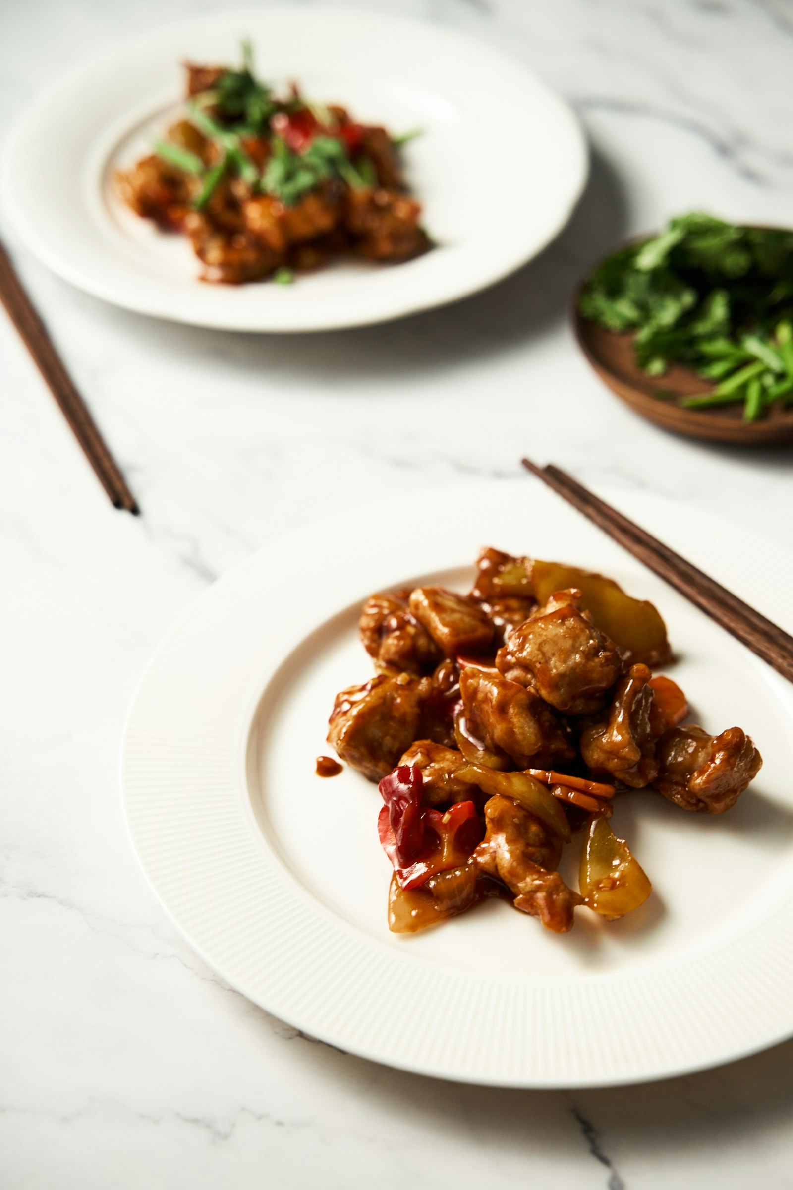 Gobi Manchurian – knuspriger Blumenkohl in Chili-Knoblauch-Sauce