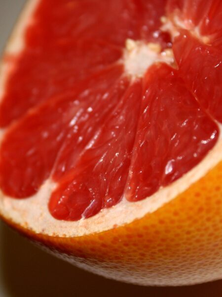 Grapefruitsorbet mit Buttermilch & Quark – cremig und frisch