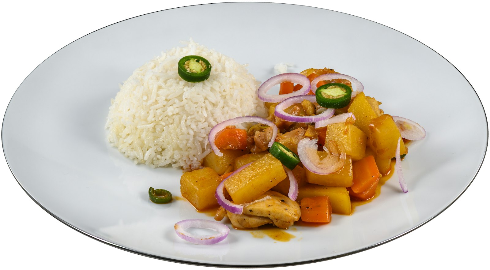 Hähnchen-Ananas-Curry – fruchtig-scharf und schnell gemacht