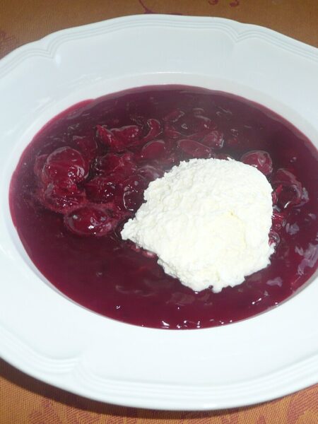 Kirschragout mit Rotwein & Portwein – Dessertbegleiter