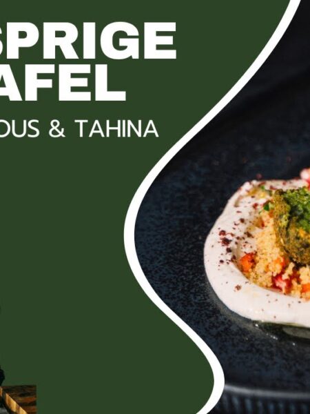 Knusprige Falafel mit Couscous & Tahina-Joghurt