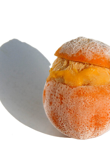 Orangensorbet oder Mandarinensorbet – nur 3 Zutaten