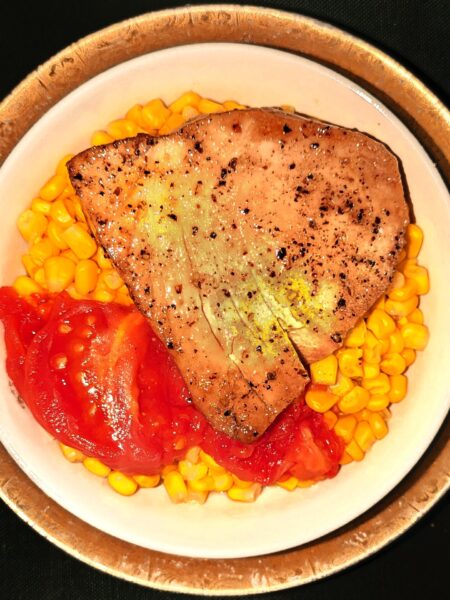 Thunfischmousse mit Tomate und Gelee – Vorspeise im Glas