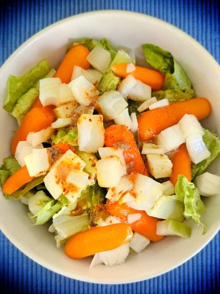 Weißwein-Vinaigrette – gebunden, cremig & perfekt für Blattsalate